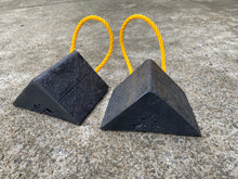 Load image into Gallery viewer, Hitchpost Wheel Chocks. Set of two