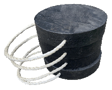 Load image into Gallery viewer, Hitchpost Stabilizer leg  Pads. Set of 4