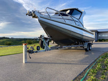 Load image into Gallery viewer, Standard Hitchpost. Ideal for caravans, all trailers and boat trailers with ball couplings 50mm &1-7/8- includes Padlock