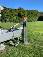 Load image into Gallery viewer, Standard Hitchpost. Ideal for caravans, all trailers and boat trailers with ball couplings 50mm &1-7/8- includes Padlock