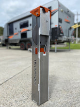 Load image into Gallery viewer, Standard Hitchpost. Ideal for caravans, all trailers and boat trailers with ball couplings 50mm &1-7/8- includes Padlock